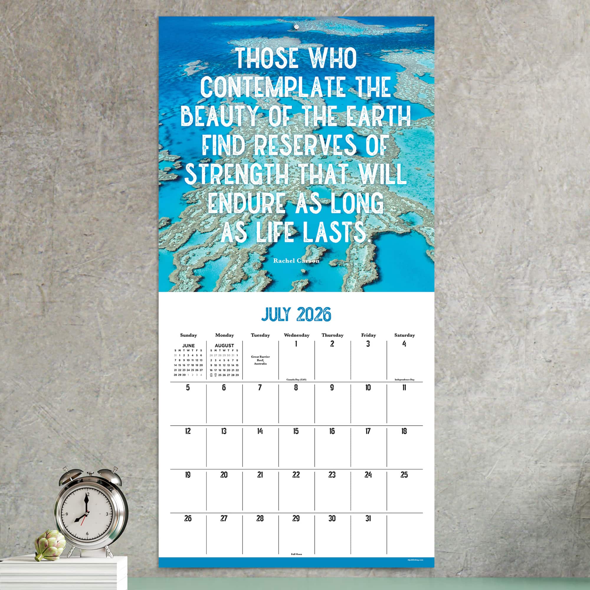 2026 The Great Outdoors Wall Calendar